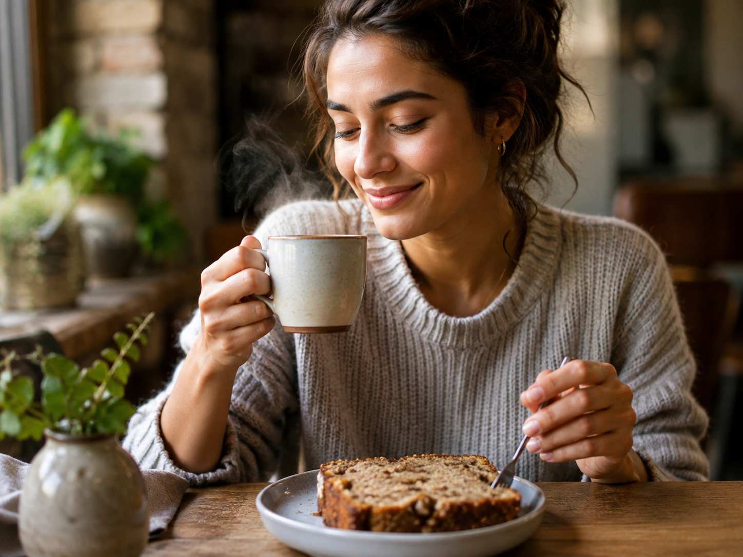 Por qué el bizcocho de plátano y nueces es perfecto para acompañar el café 