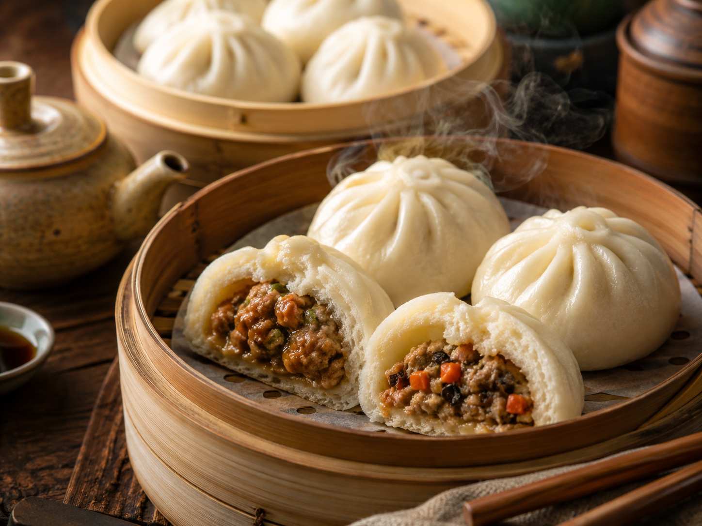 Bollos al vapor: por qué deberías incluirlos en tu próxima experiencia gastronómica