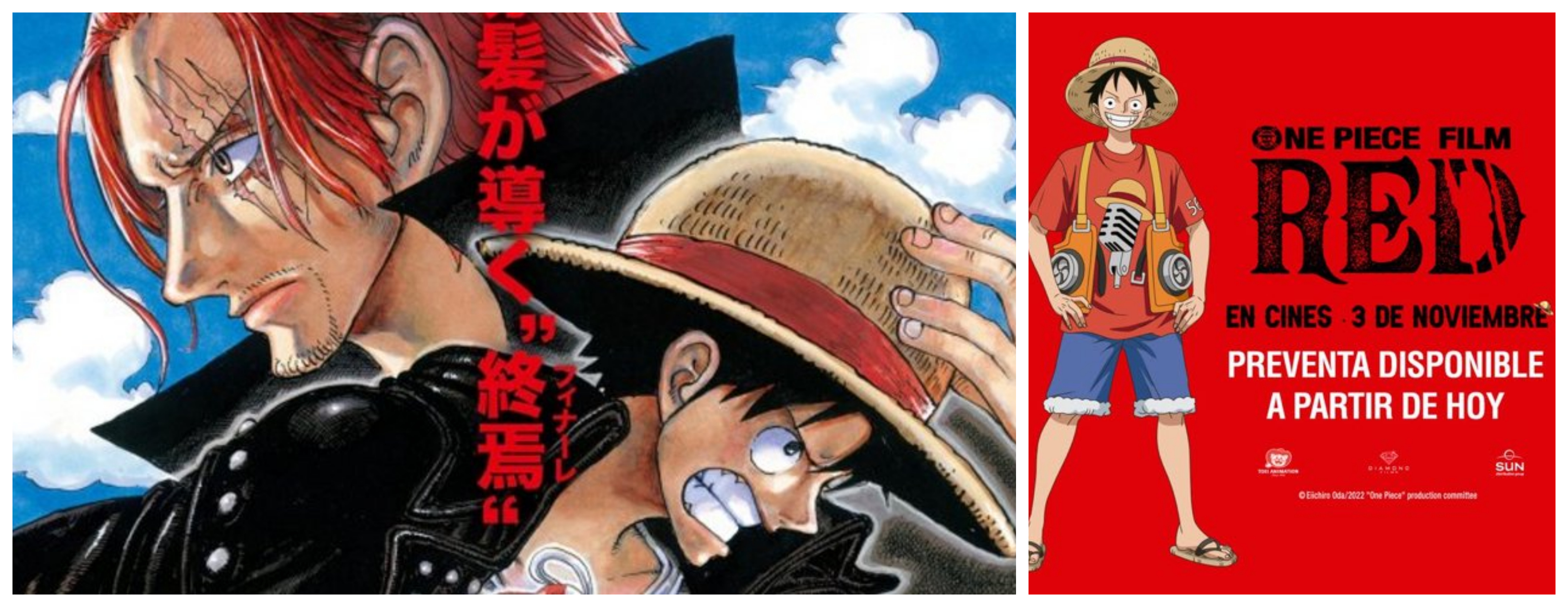Comenzó la preventa para One Piece: Red