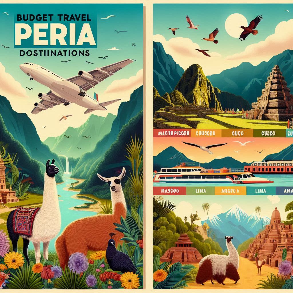 Los mejores lugares  para viajar con bajo presupuesto en Perú